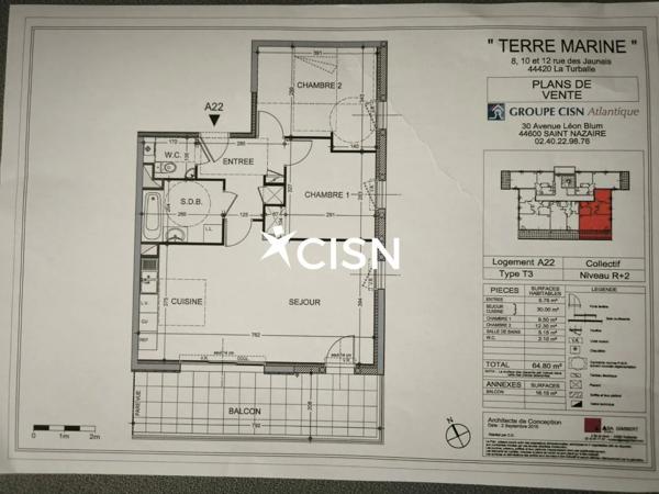 Appartement à louer à Turballe (44420)