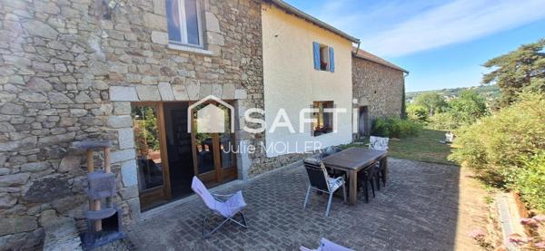 Maison rénovée avec dépendances et terrain de 7773 m² à Lavaveix-les-Mines
