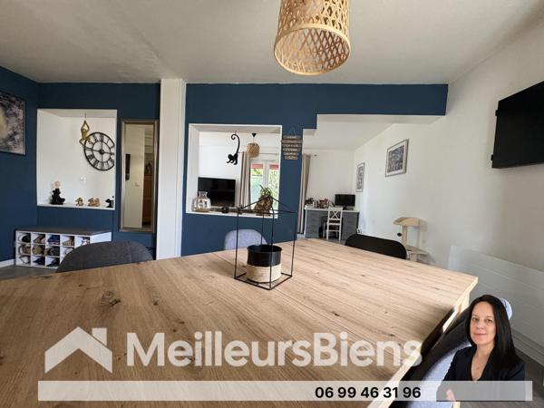 Maison 4 chambres, garage et jardin proche commodités