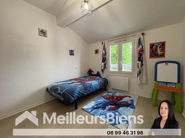 Maison 4 chambres, garage et jardin proche commodités