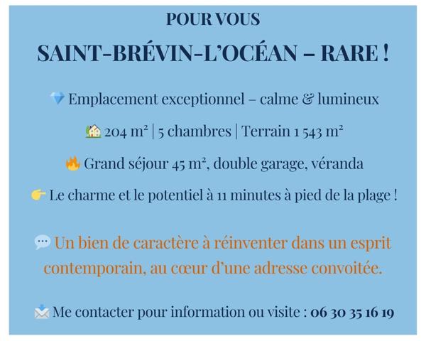 Saint-Brévin-l’Océan – cadre de vie recherché