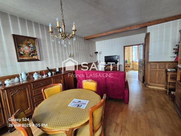 Maison 152m² 5 chambres avec cour fermée