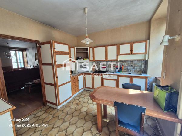 Maison 152m² 5 chambres avec cour fermée