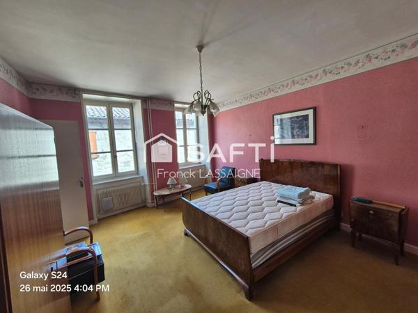 Maison 152m² 5 chambres avec cour fermée