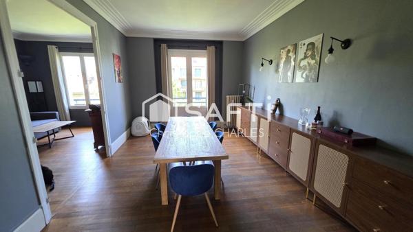 Appartement 5 pièces de 122m2 en centre ville