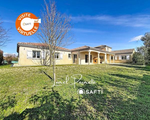Les Ors, Maison plain pied 220m², 6 chambres