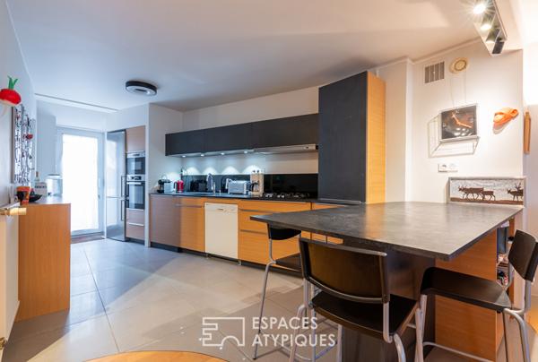 Appartement triplex en dernier étage quartier Mail Mitterrand