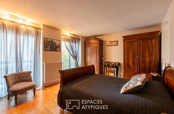 Appartement triplex en dernier étage quartier Mail Mitterrand