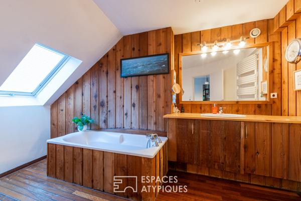 Appartement triplex en dernier étage quartier Mail Mitterrand