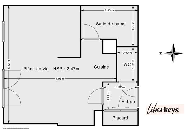Appartement T1 de 30m² | Tolstoï | Villeurbanne