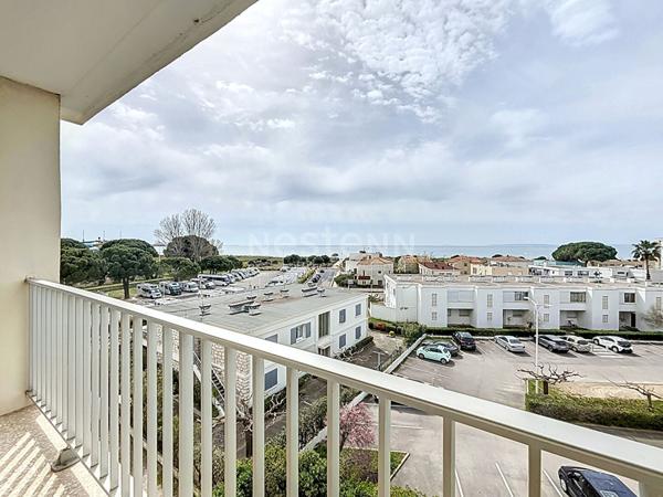 LE GRAU DU ROI - APPARTEMENT P3 VUE MER - SECTEUR BOUCANET