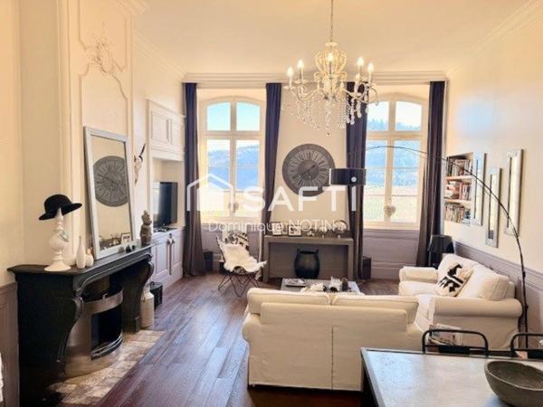 Appartement de caractère 117m² vue panoramique 2chb