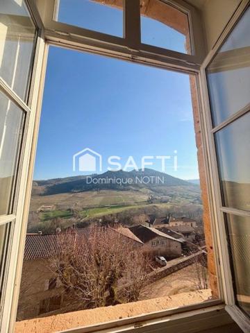 Appartement de caractère 117m² vue panoramique 2chb