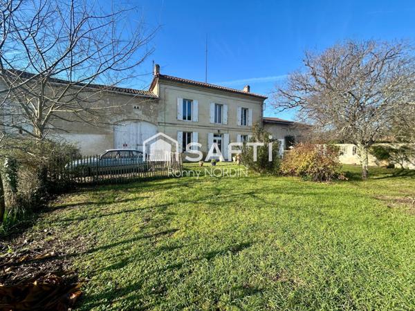 Maison en pierre type Girondine de 143 m2 - 4 chambres