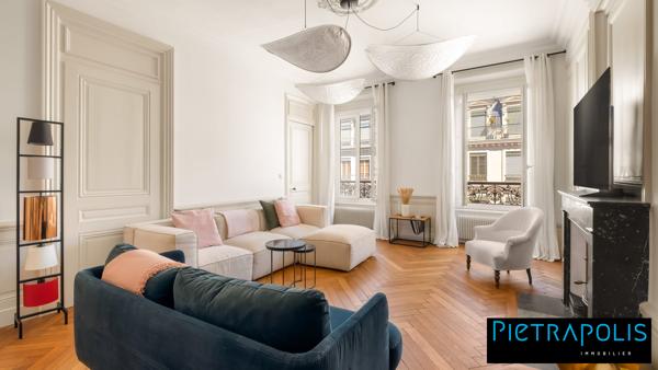 LYON 6 – 94m² - Cours Lafayette | L’élégance lyonnaise revisitée