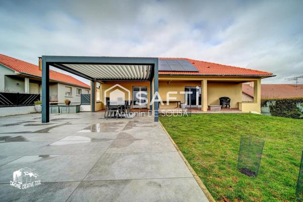 Plain-pied sur sous-sol proche frontières LUX/BE