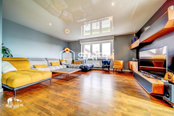 Plain-pied sur sous-sol proche frontières LUX/BE