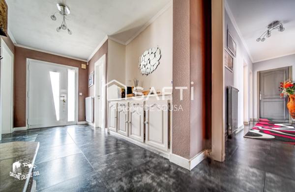 Plain-pied sur sous-sol proche frontières LUX/BE