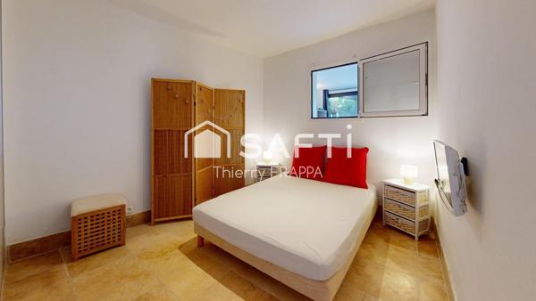 Votre refuge entre mer et maquis – T2 avec pièce télétravail vue dégagée à Porticcio