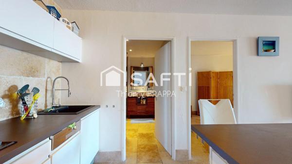 Votre refuge entre mer et maquis – T2 avec pièce télétravail vue dégagée à Porticcio