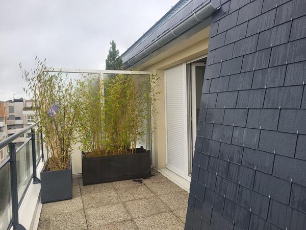 Appartement Chatenay Malabry 3 pièces 69.08 m2 - Dernier étage - 2 terrasses - Vue panoramique - Parking - Cave - MEUBLÉ ou VIDE