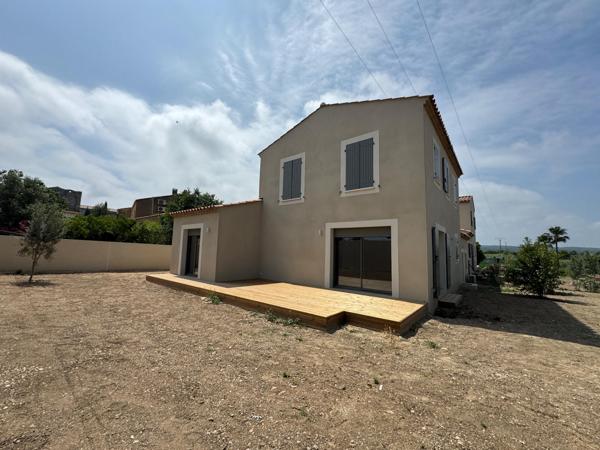 Maison neuve de 116 m23 sur une parcelle de 816 m2