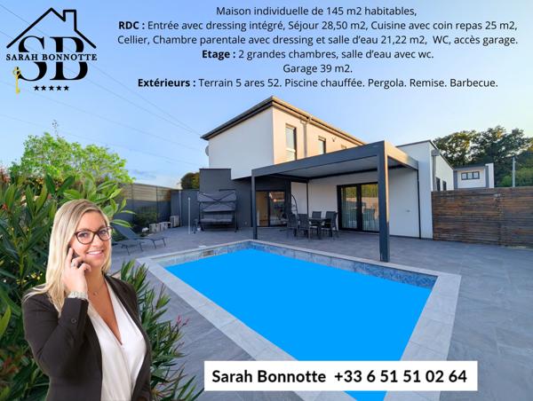 Richwiller (68120) Maison du bonheur : récente, moderne, élégante, lumineuse, grands volumes, magnifique extérieur !