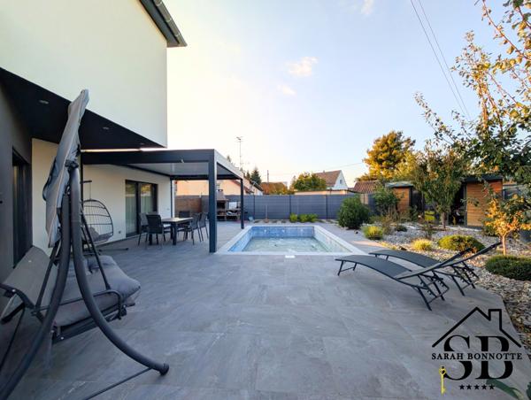 Richwiller (68120) Maison du bonheur : récente, moderne, élégante, lumineuse, grands volumes, magnifique extérieur !