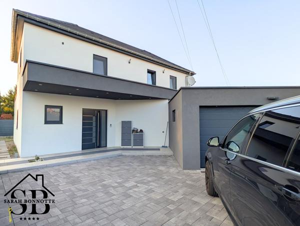 Richwiller (68120) Maison du bonheur : récente, moderne, élégante, lumineuse, grands volumes, magnifique extérieur !