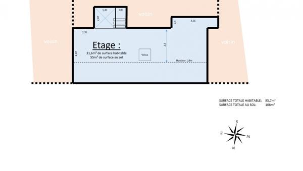 Maison à vendre 4 pièces 86 m² Couëron