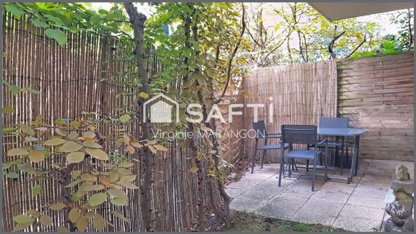 T2 avec jardin privatif et terrasse – Un havre de paix en ville