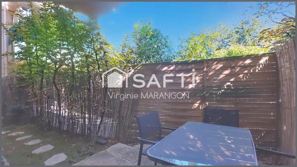 T2 avec jardin privatif et terrasse – Un havre de paix en ville