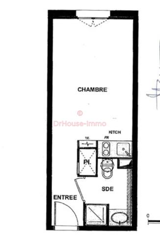 Appartement à vendre 1 pièce de 20 m²
