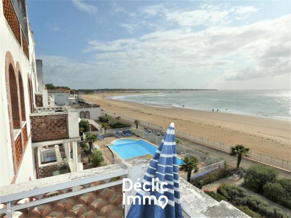 Vente appartement en résidence La tranche sur mer, 41m² 2 pièces 154 400€ avec balcon