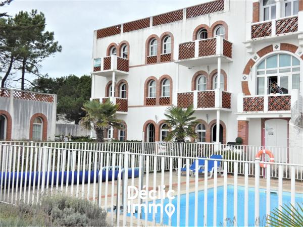Vente appartement en résidence La tranche sur mer, 41m² 2 pièces 154 400€ avec balcon