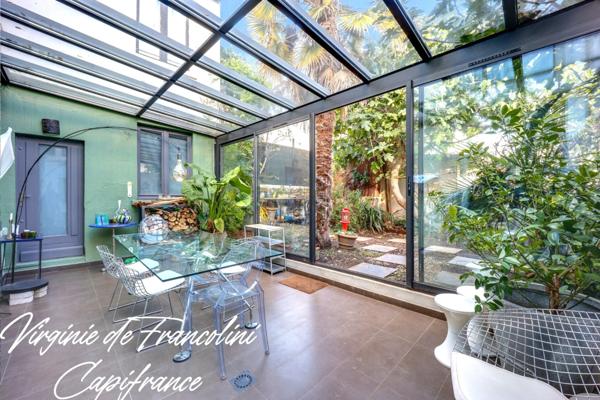 Ivry-sur-Seine-A vendre maison 7 pièces- 4 chambres -véranda, jardin, garage, cave- 3 mn à pied métro Ligne 7-au Calme