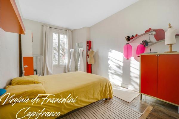 Ivry-sur-Seine-A vendre maison 7 pièces- 4 chambres -véranda, jardin, garage, cave- 3 mn à pied métro Ligne 7-au Calme