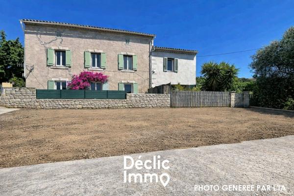 Vente maison Chateauneuf grasse, 228m² 10 pièces 526 000€ avec terrasse