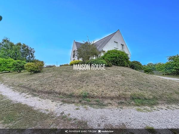PAIMPOL / SAINTE BARBE -VUE MER - PROPRIÉTÉ DE CARACTÈRE AVEC DÉPENDANCE ET JARDIN PAYSAGER