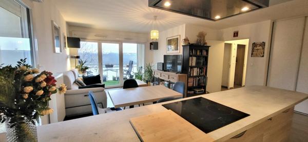 Limite MSA / Déville : Bel Appt 66 m² 1er E Asc., avec 2 ch, Terrasse S/O et Garage ! Excellente opportunité ...