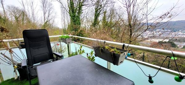 Limite MSA / Déville : Bel Appt 66 m² 1er E Asc., avec 2 ch, Terrasse S/O et Garage ! Excellente opportunité ...