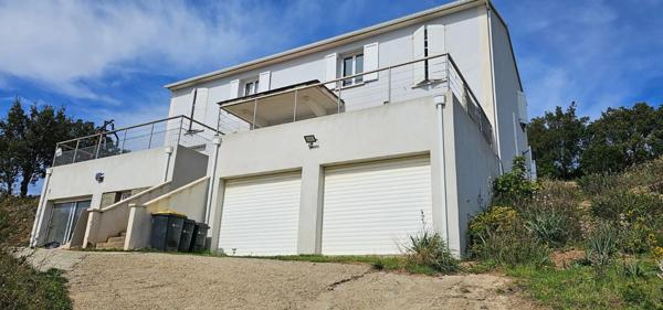 SANTA MARIA DI LOTA (20) Maison à vendre 240m² sur 1670m² de terrain - VUE MER PANORAMIQUE