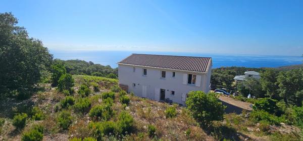 SANTA MARIA DI LOTA (20) Maison à vendre 240m² sur 1670m² de terrain - VUE MER PANORAMIQUE