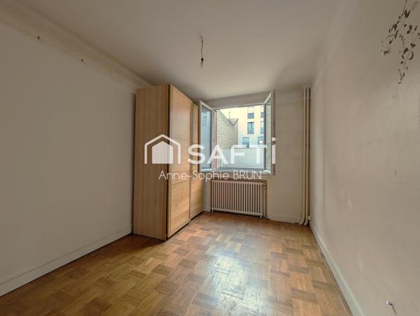 Colombes Centre, 2 pièces 46m² traversant.