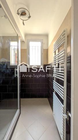 Colombes Centre, 2 pièces 46m² traversant.