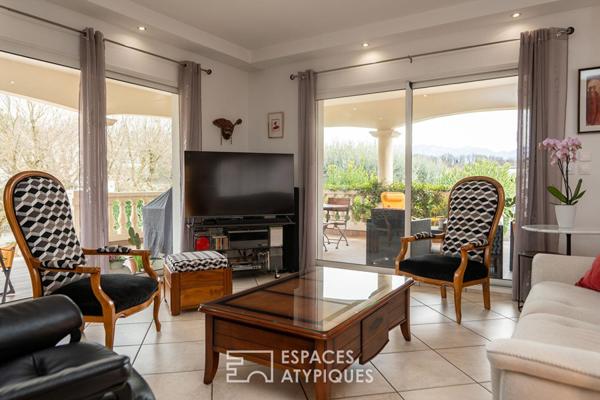 L’art de vivre en relief : propriété de caractère et panorama spectaculaire