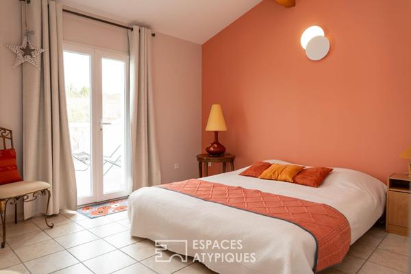 L’art de vivre en relief : propriété de caractère et panorama spectaculaire