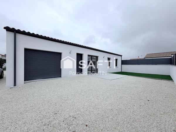 PAVILLON NEUF DE PLAIN PIED 3 CHAMBRES ET GARAGE A AIFFRES !