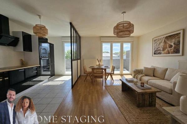 Appartement 3 pièces de 68 m², Noisy-le-Sec Centre avec terrasse, balcon et parking!