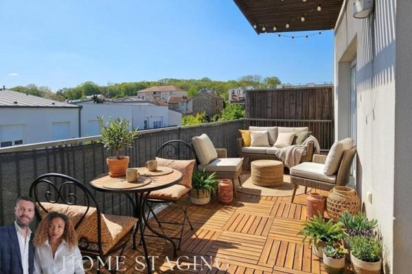 Appartement 3 pièces de 68 m², Noisy-le-Sec Centre avec terrasse, balcon et parking!